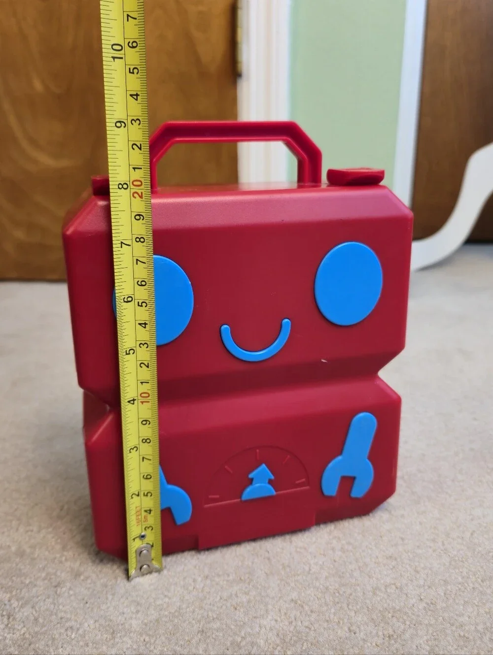 Lakeshore Carry Around Robot Town Playset & Robot Figures